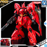 Bandai Gunpla Real Grade 1/144 RG MSN-04 SAZABI Plastic Model Kit Toy VCA Gundam Singapore